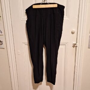 Old Navy Black Ribbed XXL Powersoft Leggings